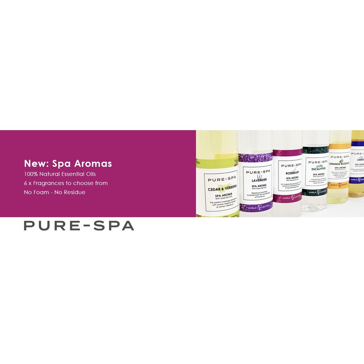 Pure Spa Spa Aroma with Aromatherapy Oils