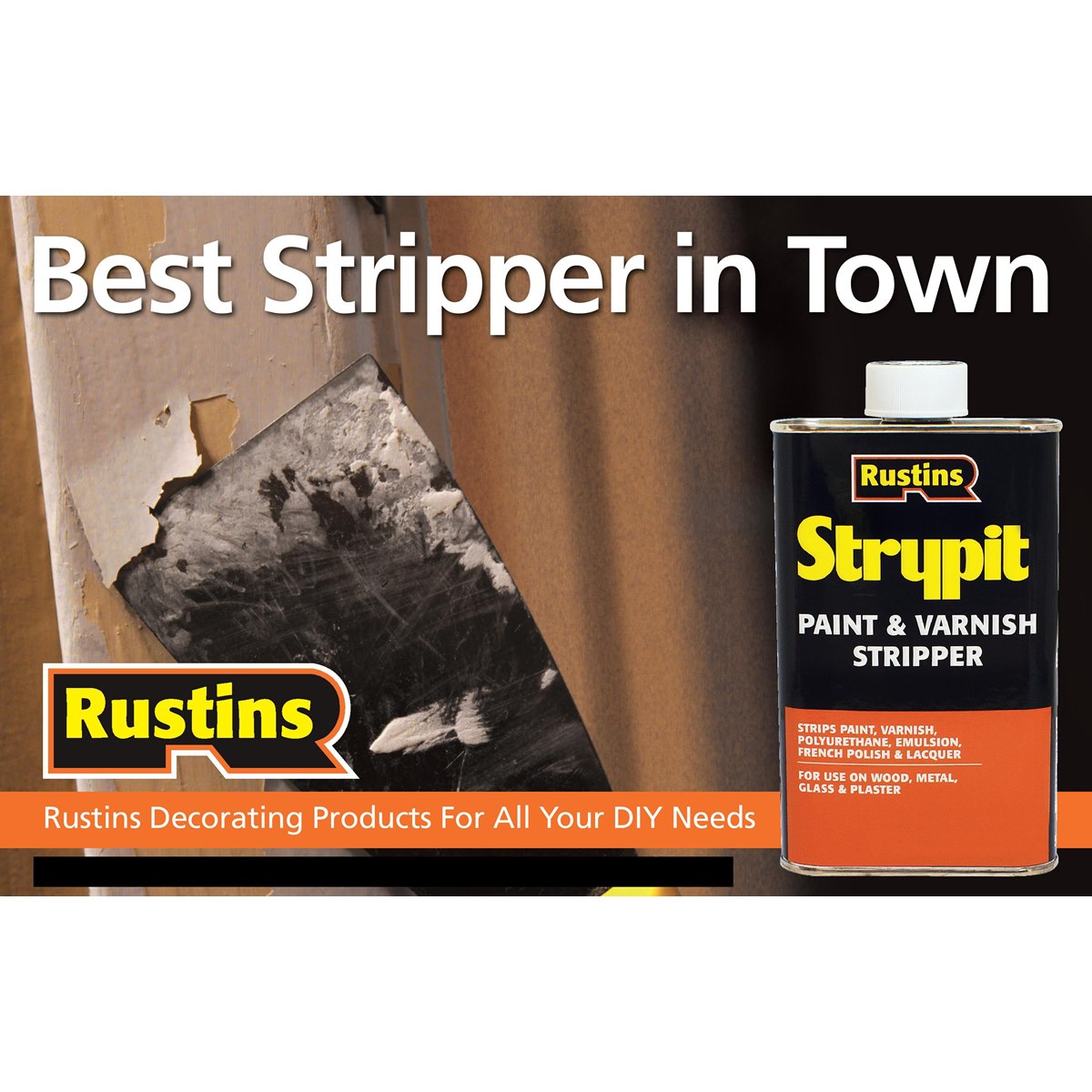 Where to buy Rustins Strypit Paint Stripper 