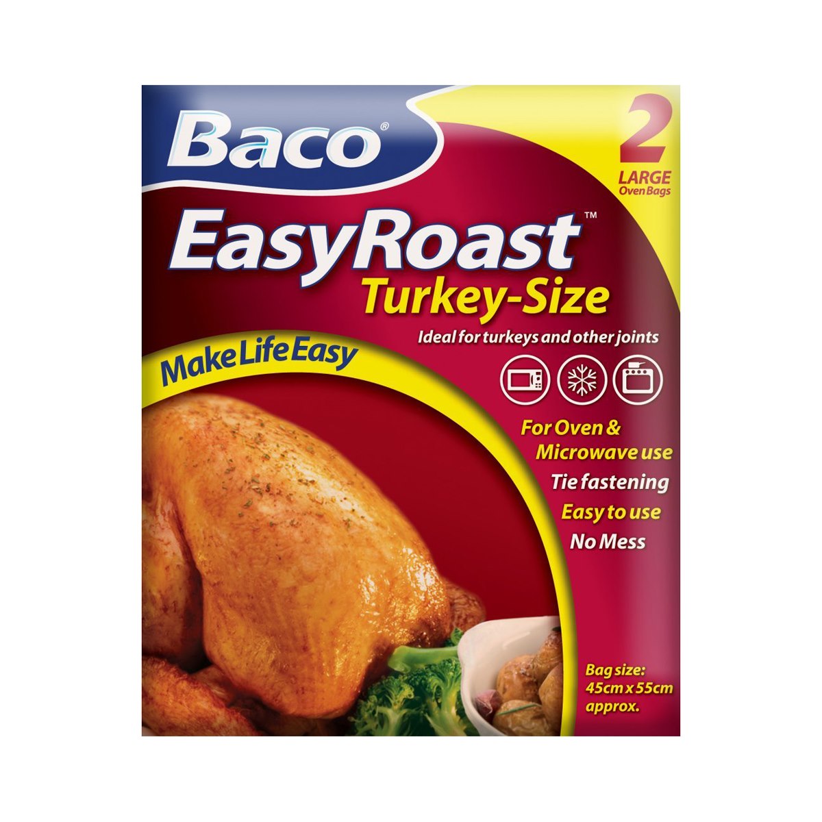 Bacofoil The Turkey Roasting Bags (2 Pack)