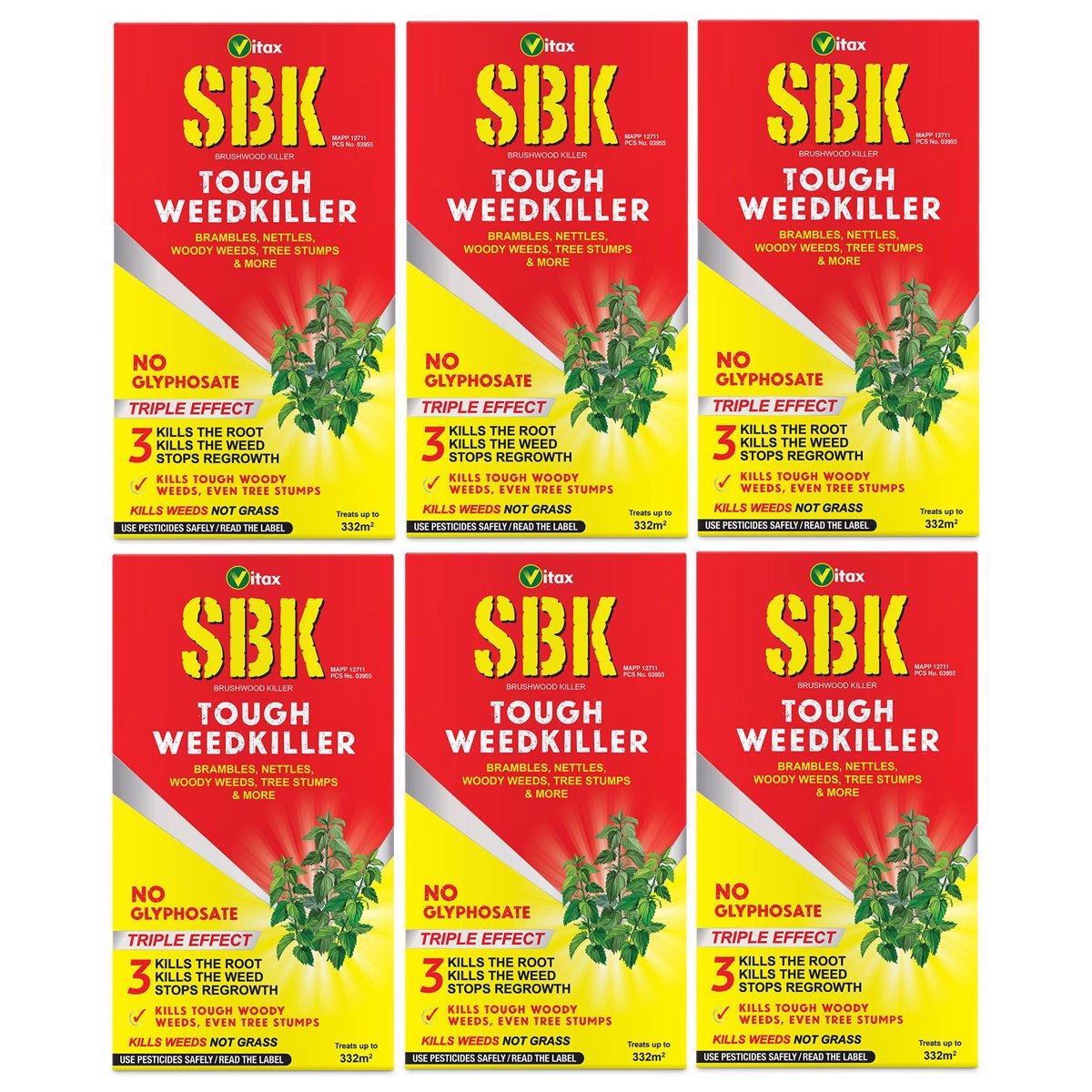 Case of 6 x Vitax SBK Brushwood Killer 1 Litre