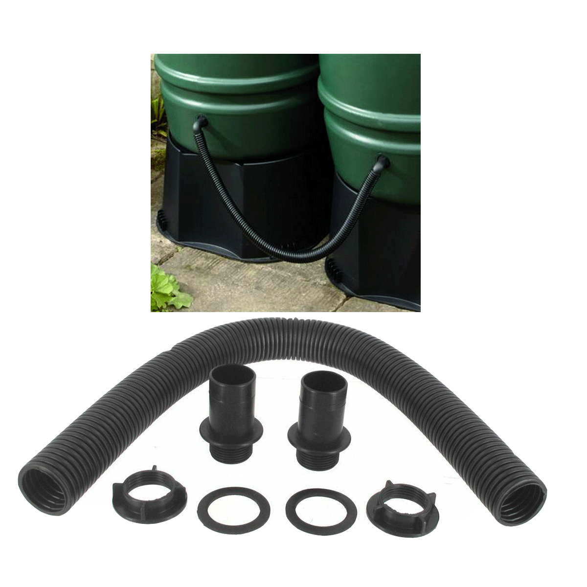 Strata Water Butt Connector Pipe Link Kit 