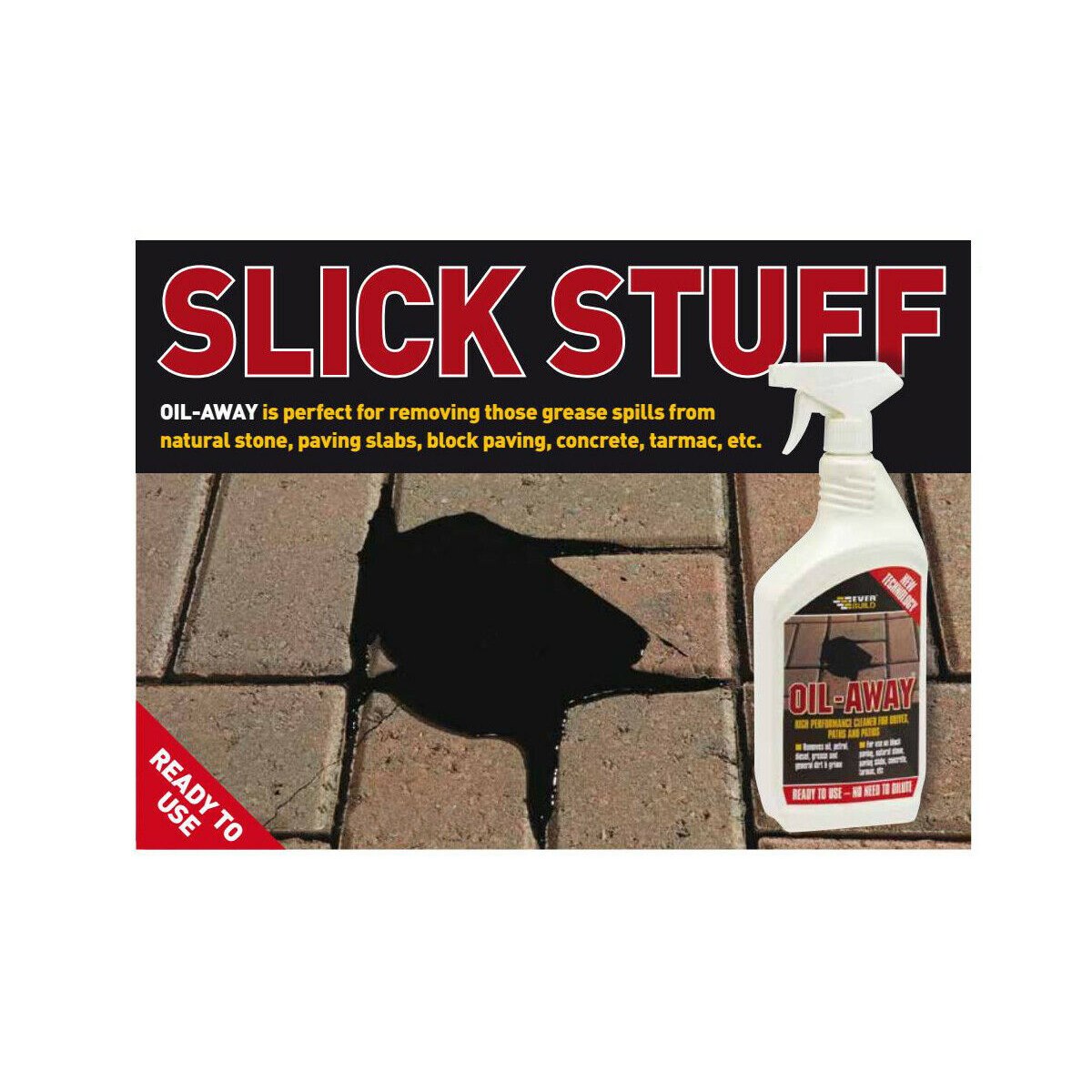 Removing Oil Stains from Driveways