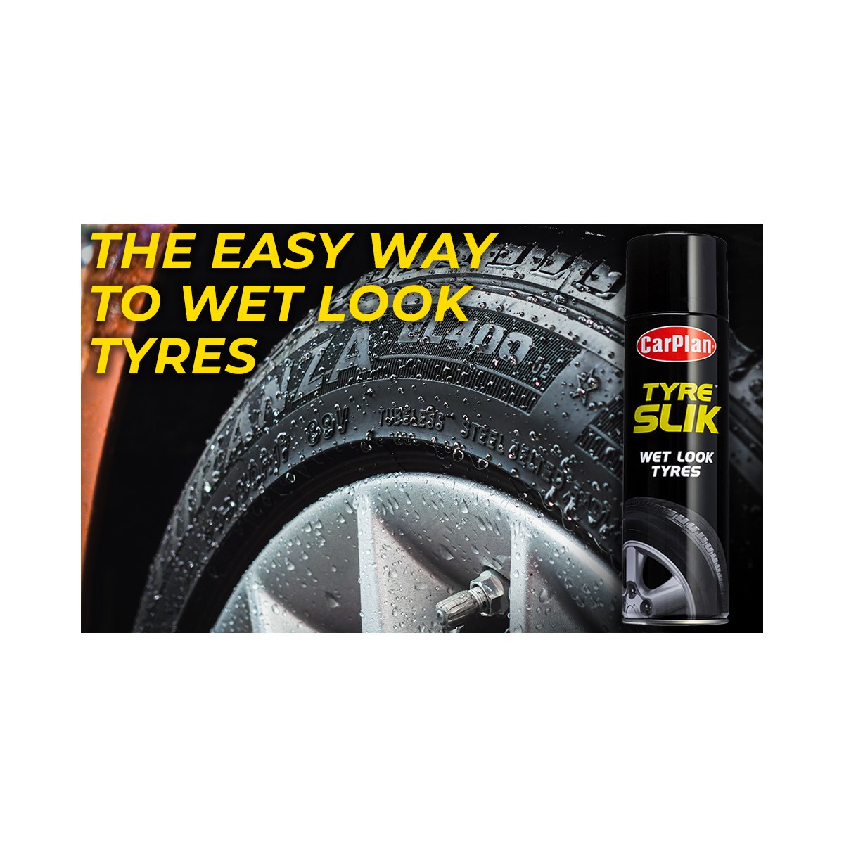 Wet Look Spray for Tyres