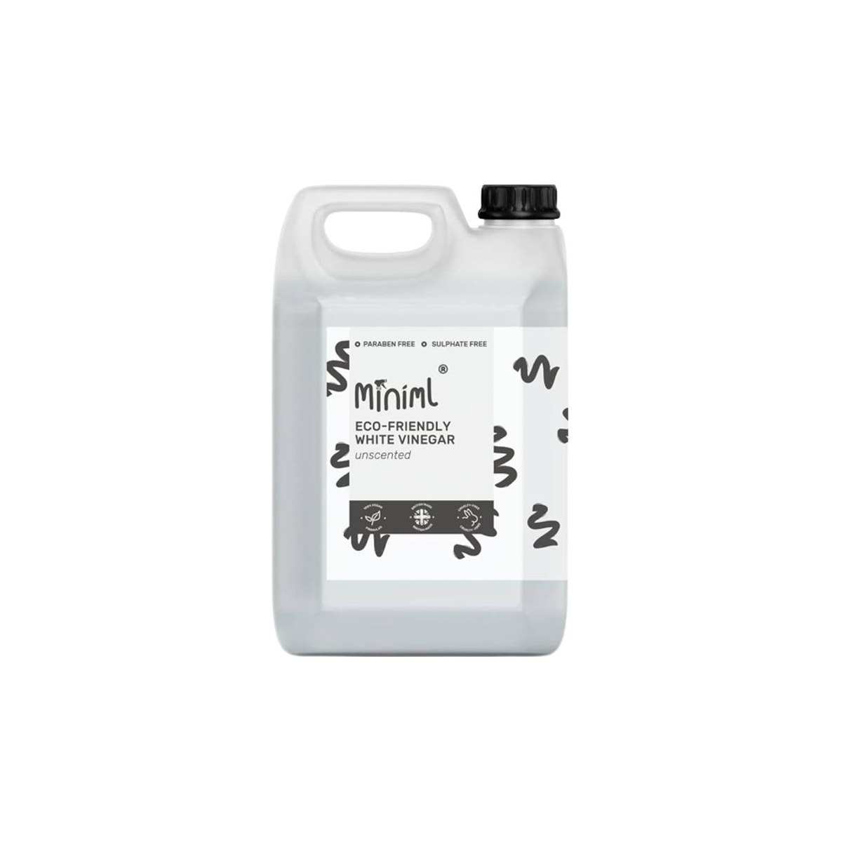 Miniml Eco Friendly White Vinegar 5L Unscented