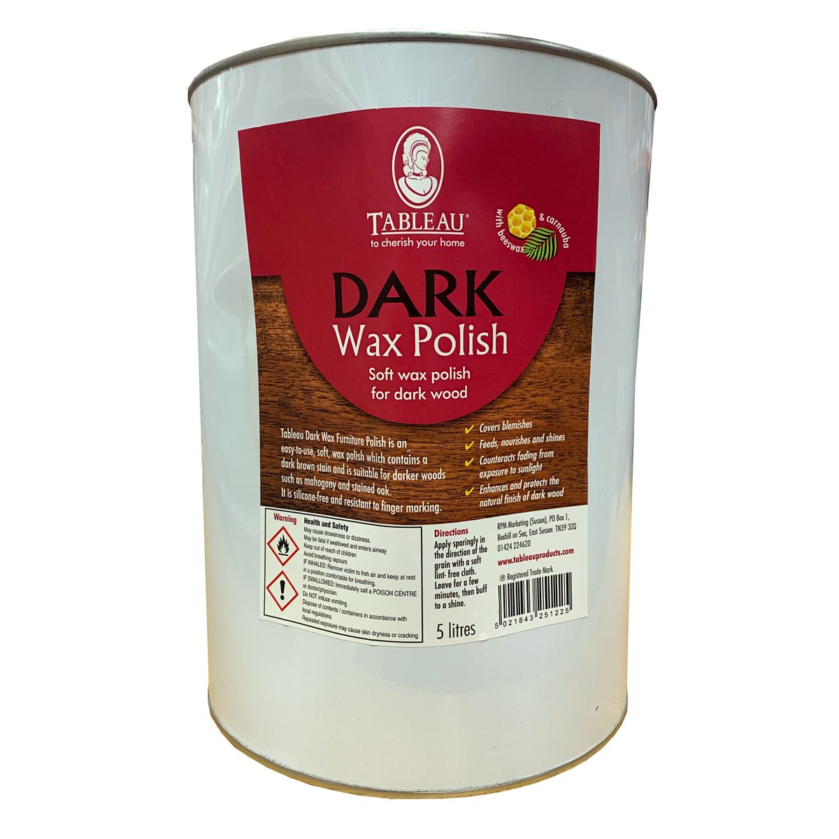 Tableau Dark Wax 5 Litre
