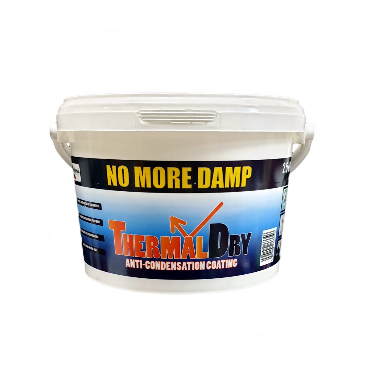 Wykamol Thermaldry Anti-Condensation Coating Paint White 2.5 Litre