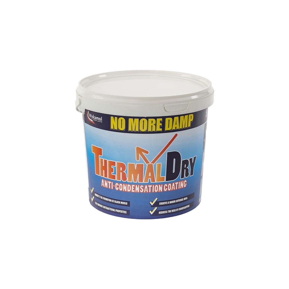 Wykamol Thermaldry Anti-Condensation Coating Paint White 5 Litre