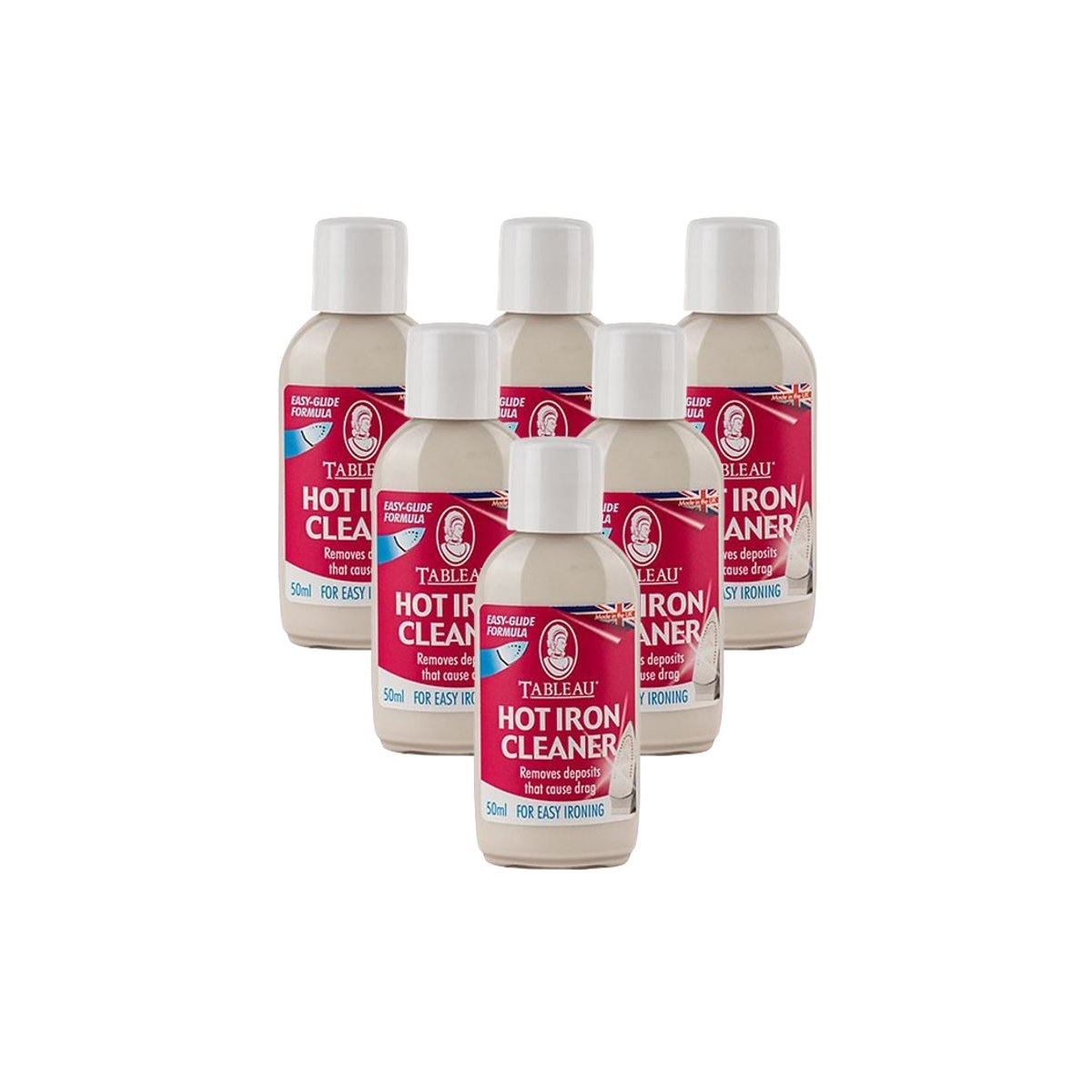 Case of 6 x Tableau Hot Iron Cleaner 50ml