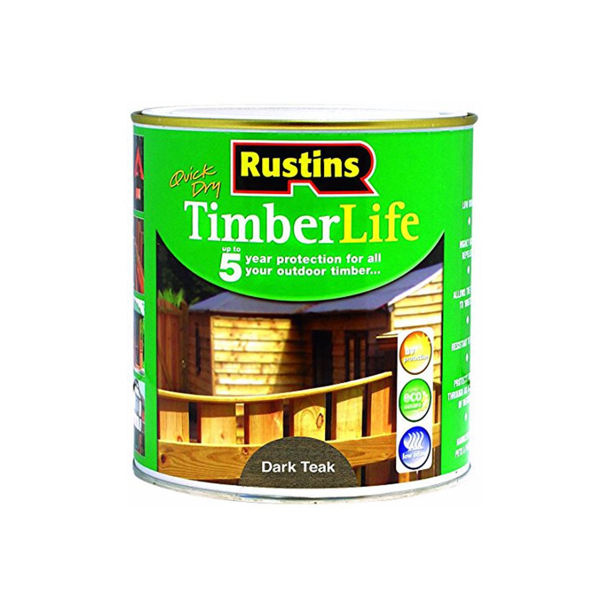 Rustins Quick Dry Timberlife Dark Teak 1 Litre