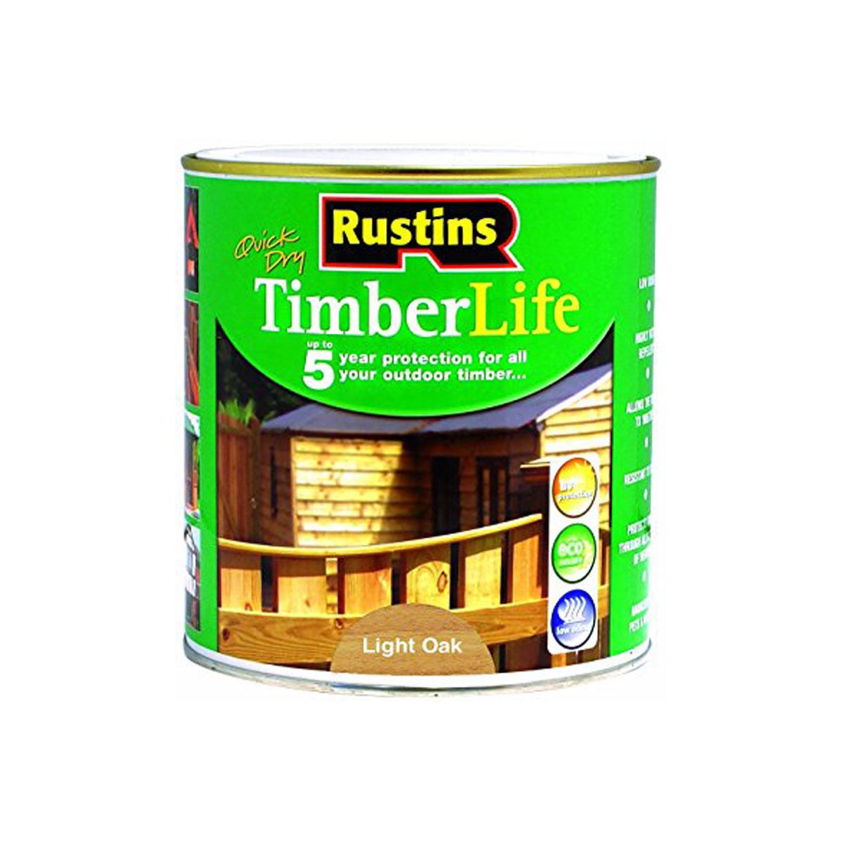 Rustins Quick Dry Timberlife Light Oak 1 Litre