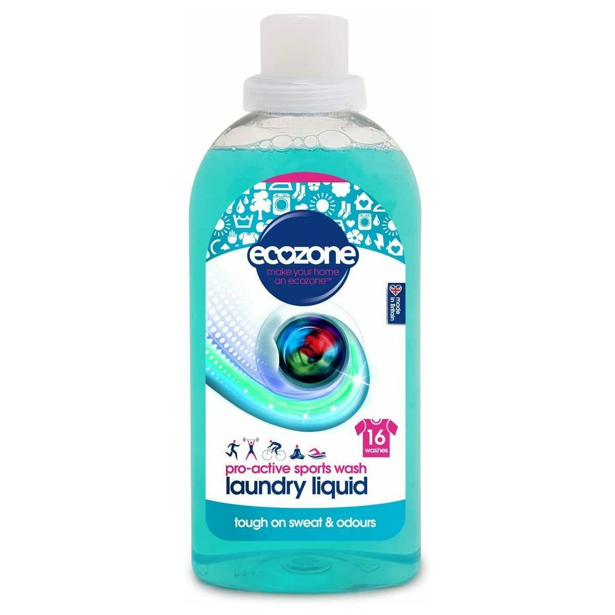 Ecozone Pro Active Sports Wash Laundry Liquid 750ml