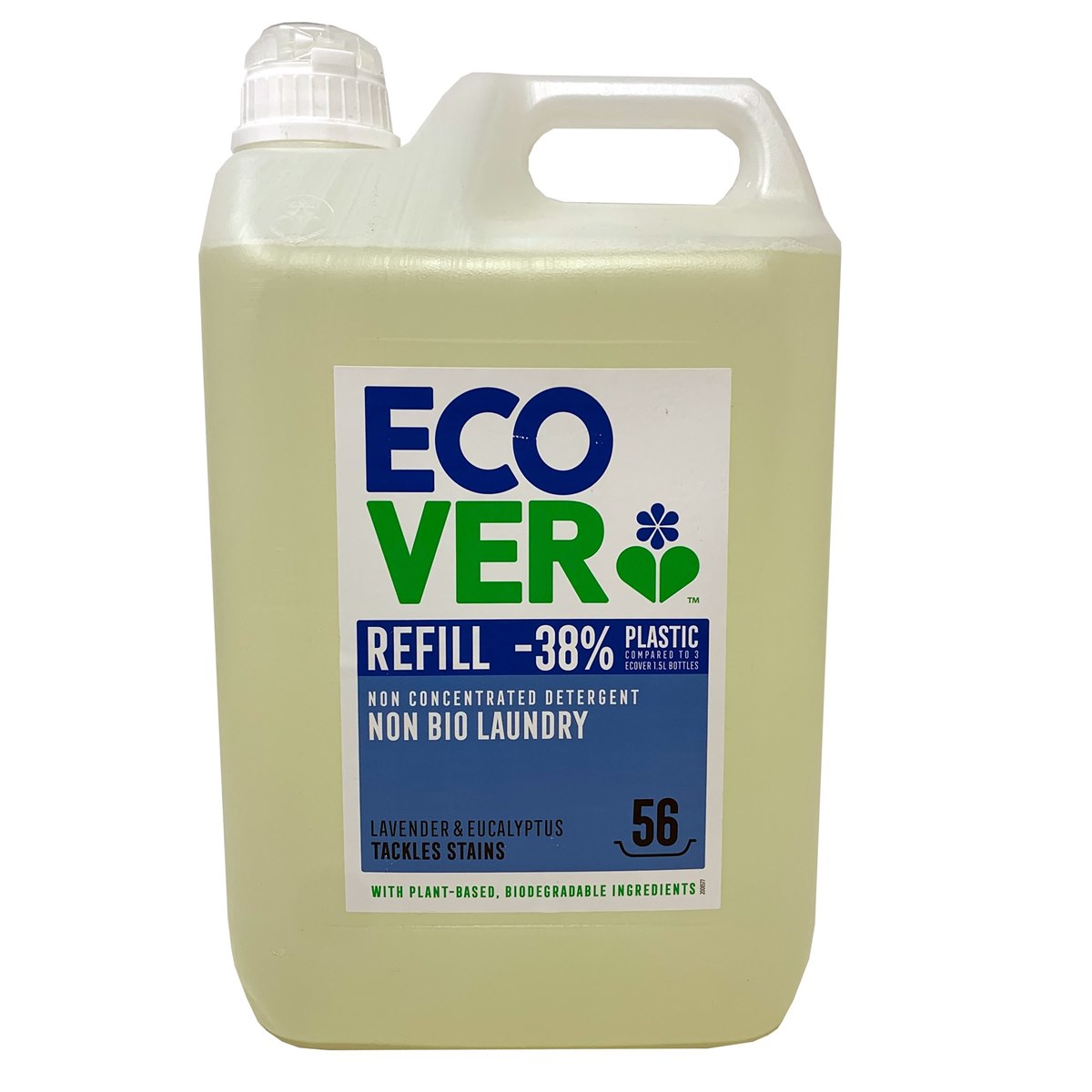 Ecover Non Concentrated Non Bio Laundry Liquid 5 Litre Refill