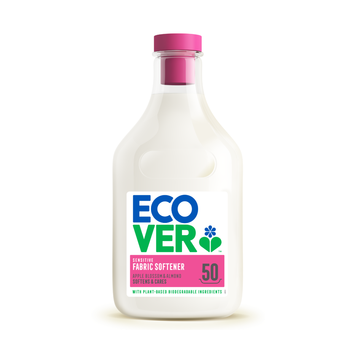 Ecover Fabric Softener Apple Blossom and Almond Fragrance 1.5  Litre