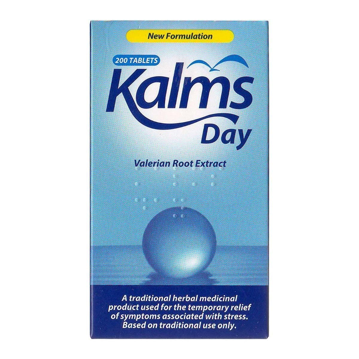 Kalms Day Valerian Root Extract 200 Tablets