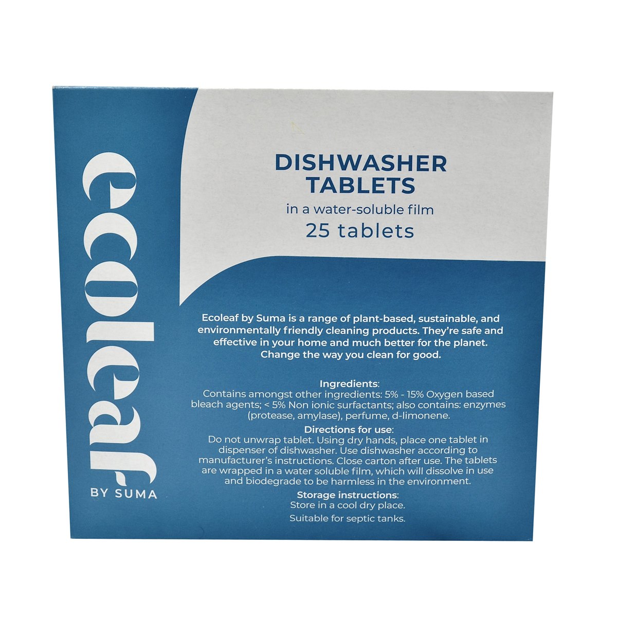 Ecoleaf by Suma Dishwasher Tablets