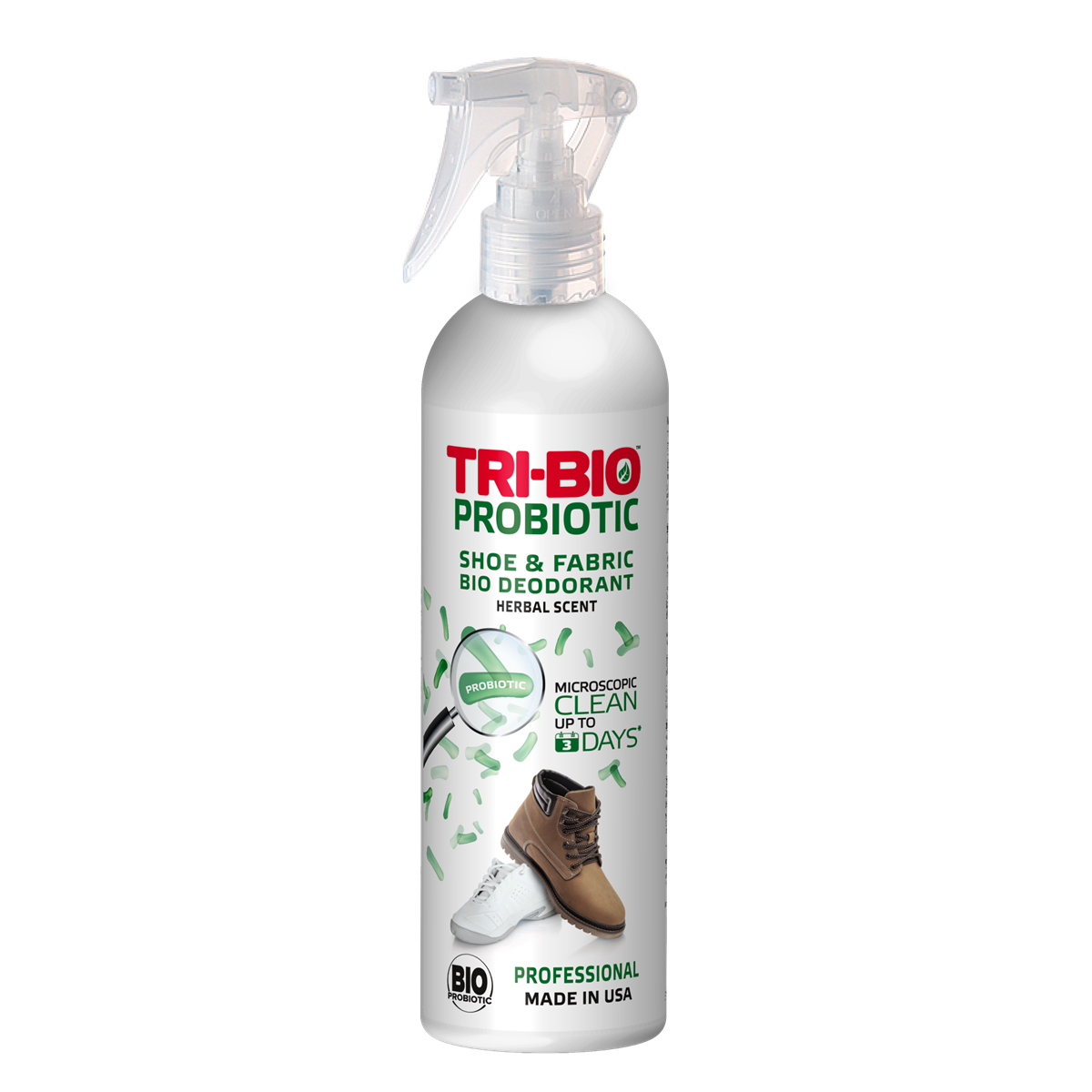 Tri -Bio Shoe and Fabric Bio Deodourant Spray 210ml