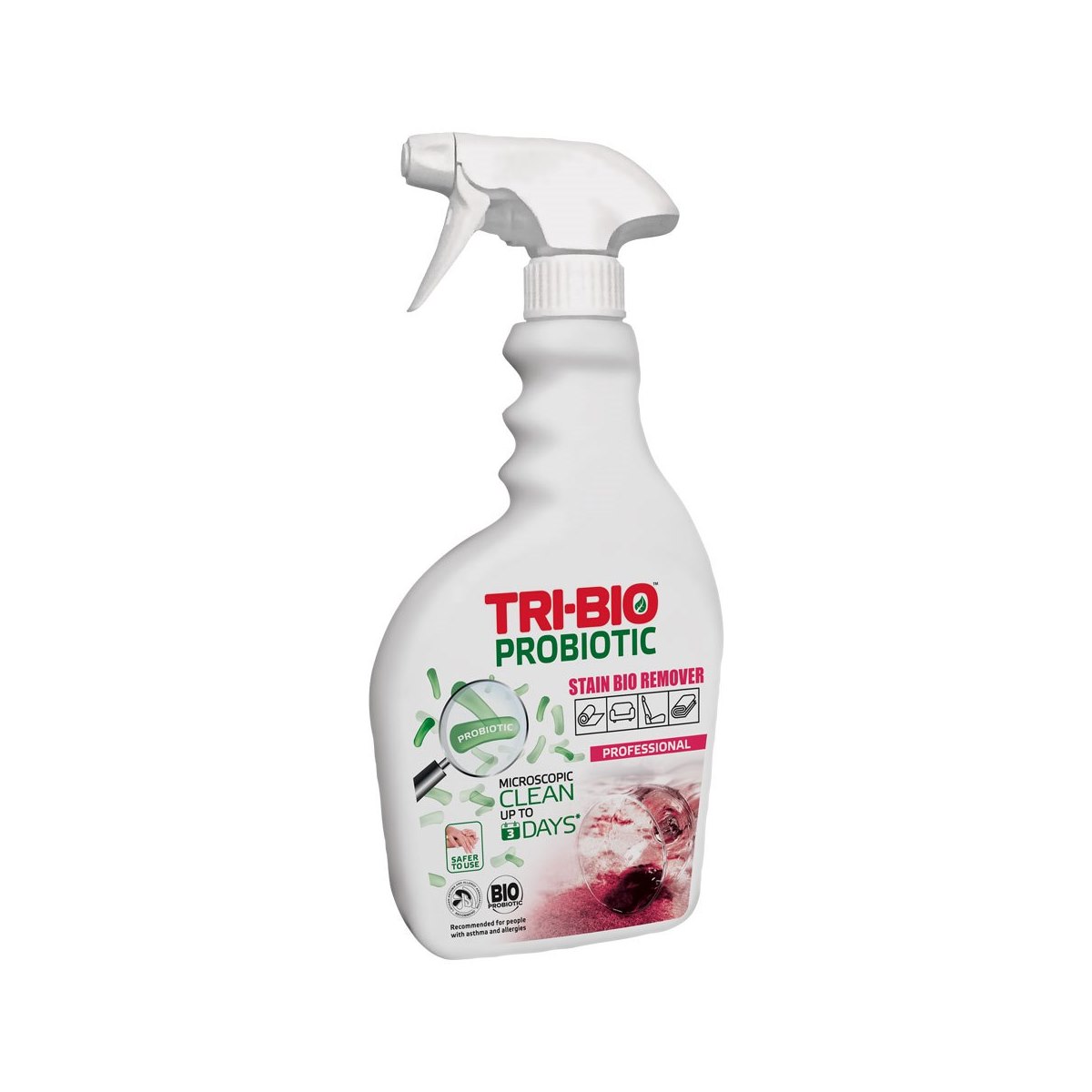Tri-Bio Eco Probiotic Carpet and Upholstery Stain Remover Spray 420ml