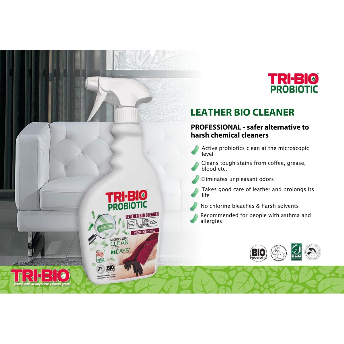 Tri-Bio Leather Cleaning Spray