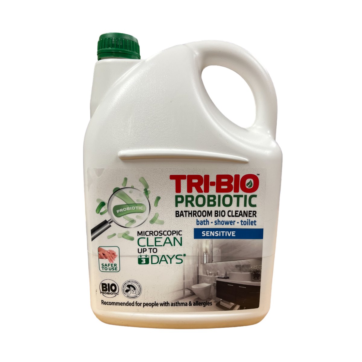 Tri-Bio Probiotic Bathroom Shower and Toilet Cleaner Spray Refill 4.4 Litre