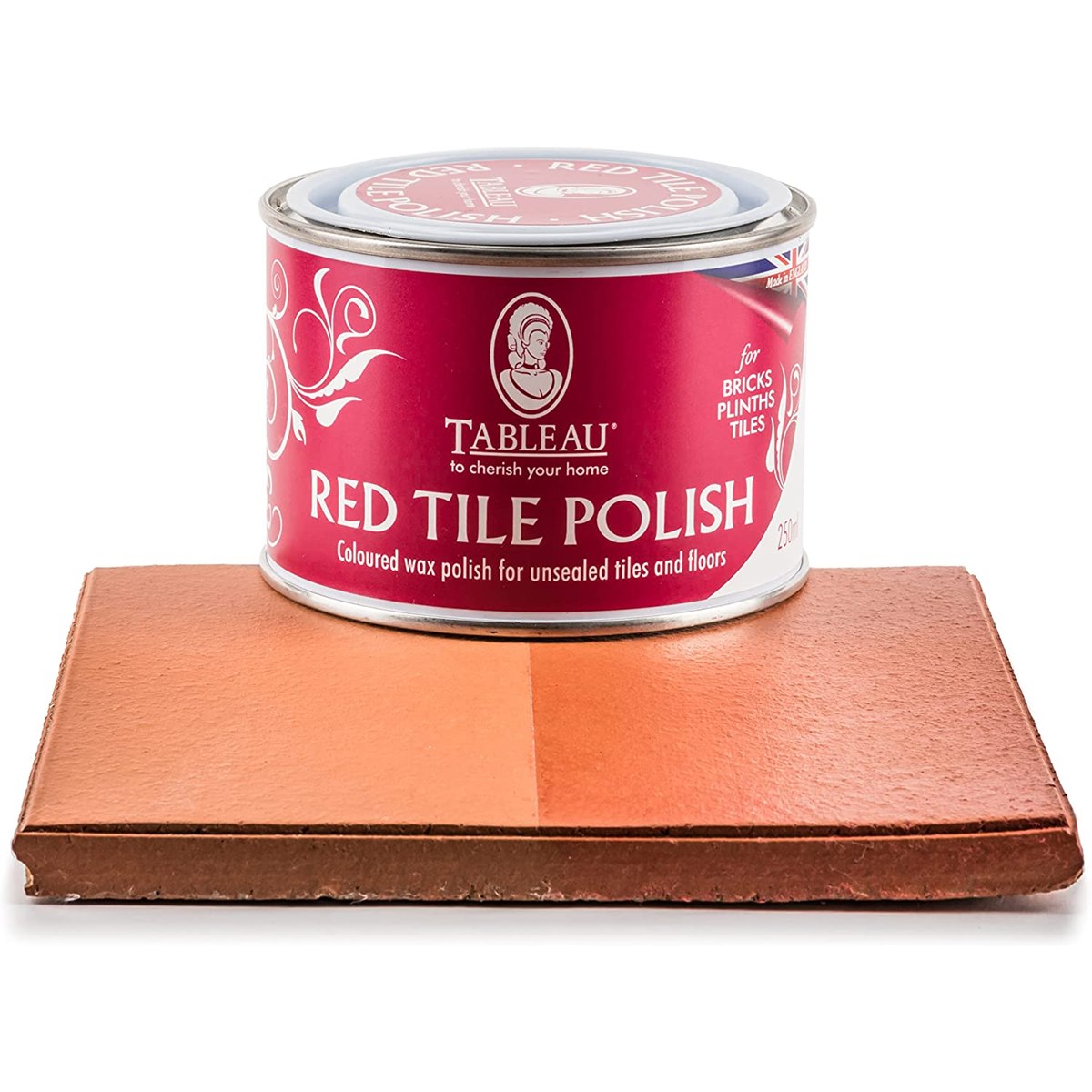 Red Wax Polish for Terracotta Tiles