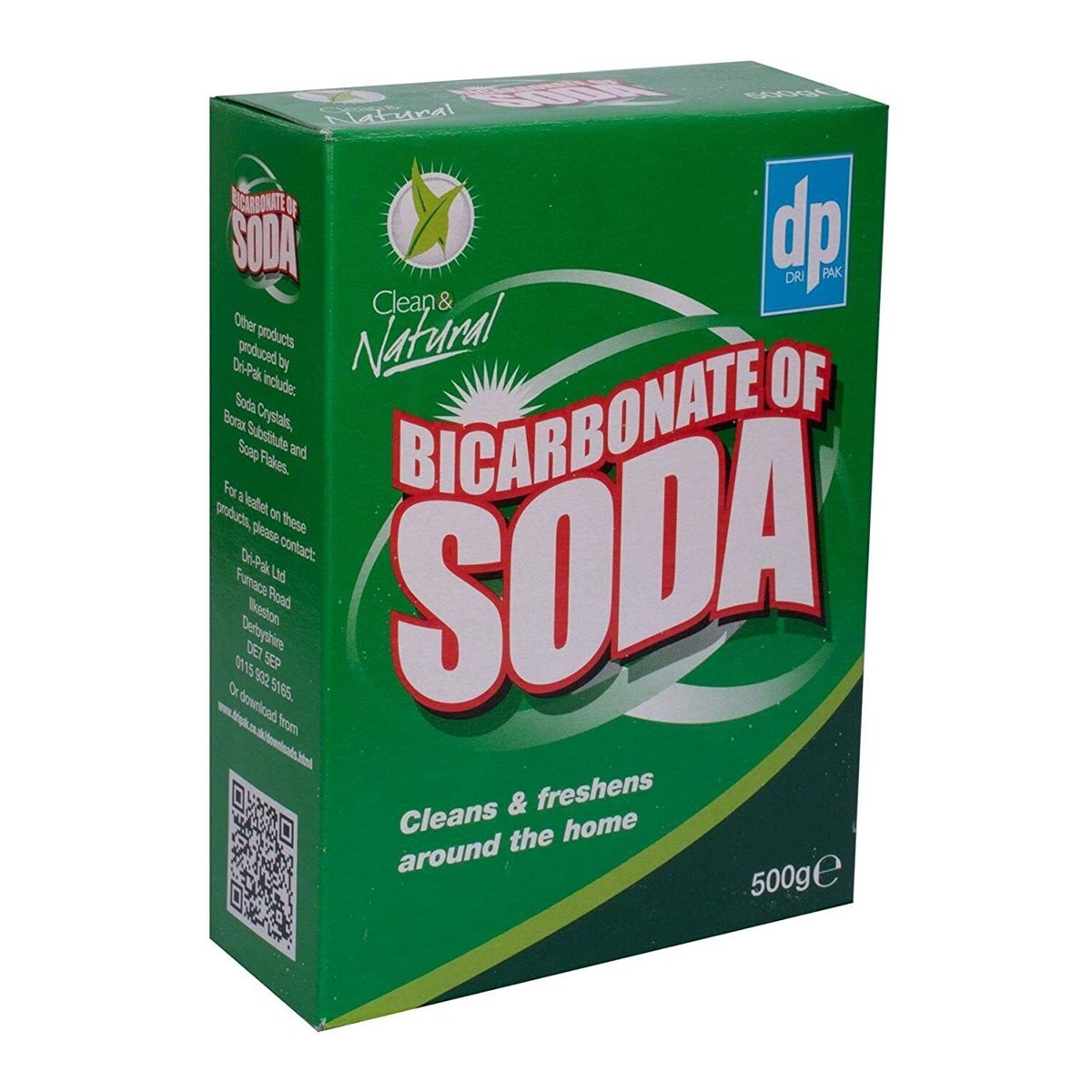 Dri Pak Clean and Natural Bicarbonate of Soda 500g
