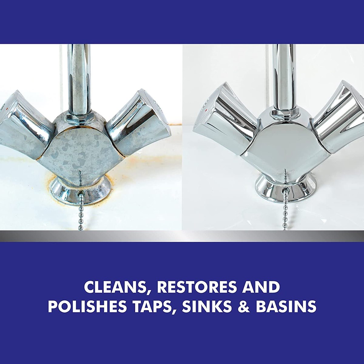 How to Remove Water Marks from Taps