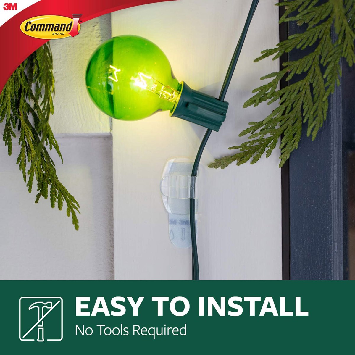 Hooks for hanging Outdoor Christmas Lights