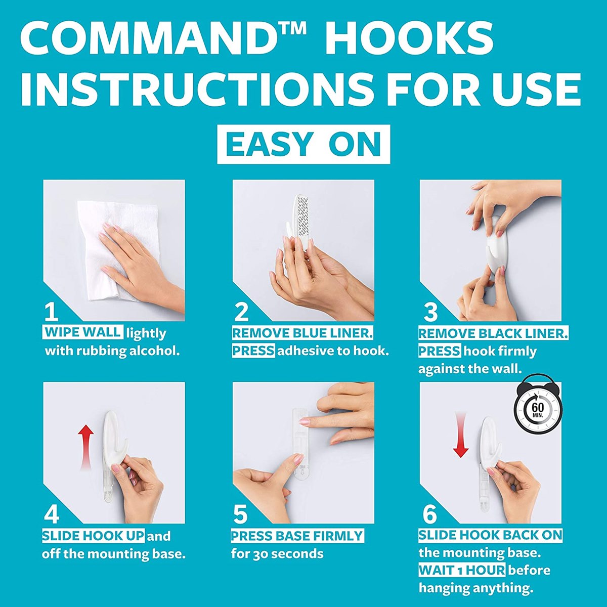 command hook fitting instructions