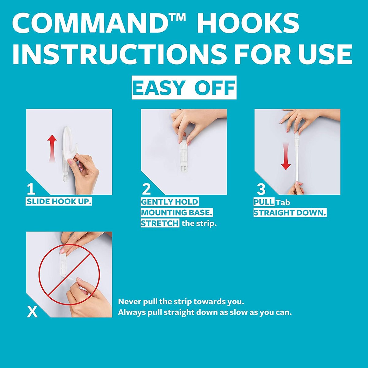 command hook removal instructions