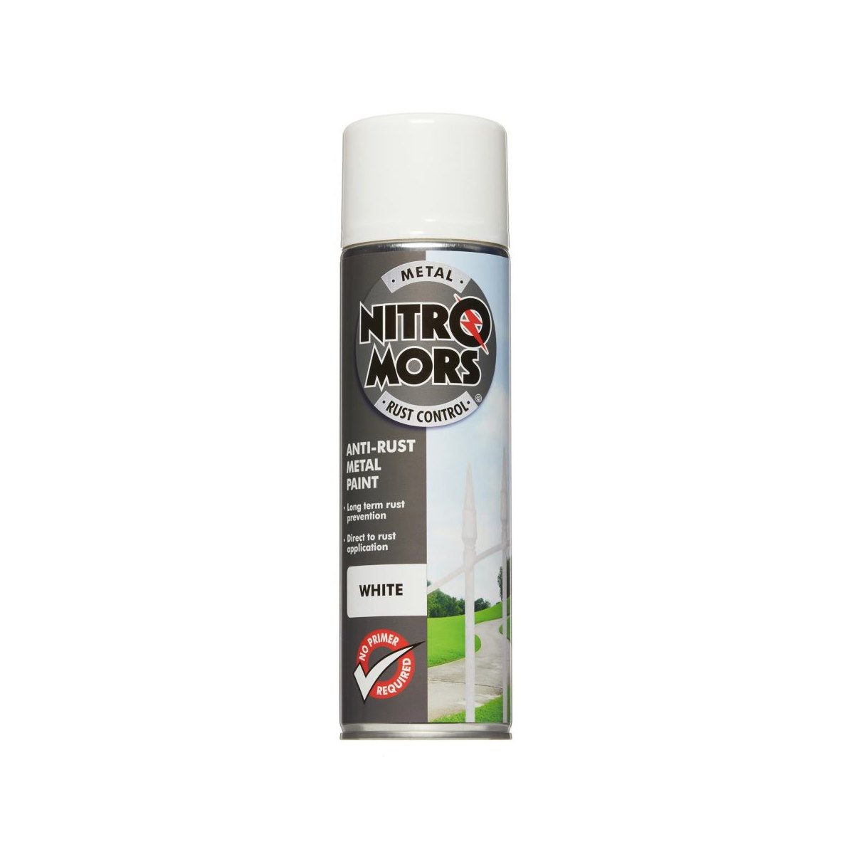 NitroMors Anti-Rust Metal Paint 500ml White