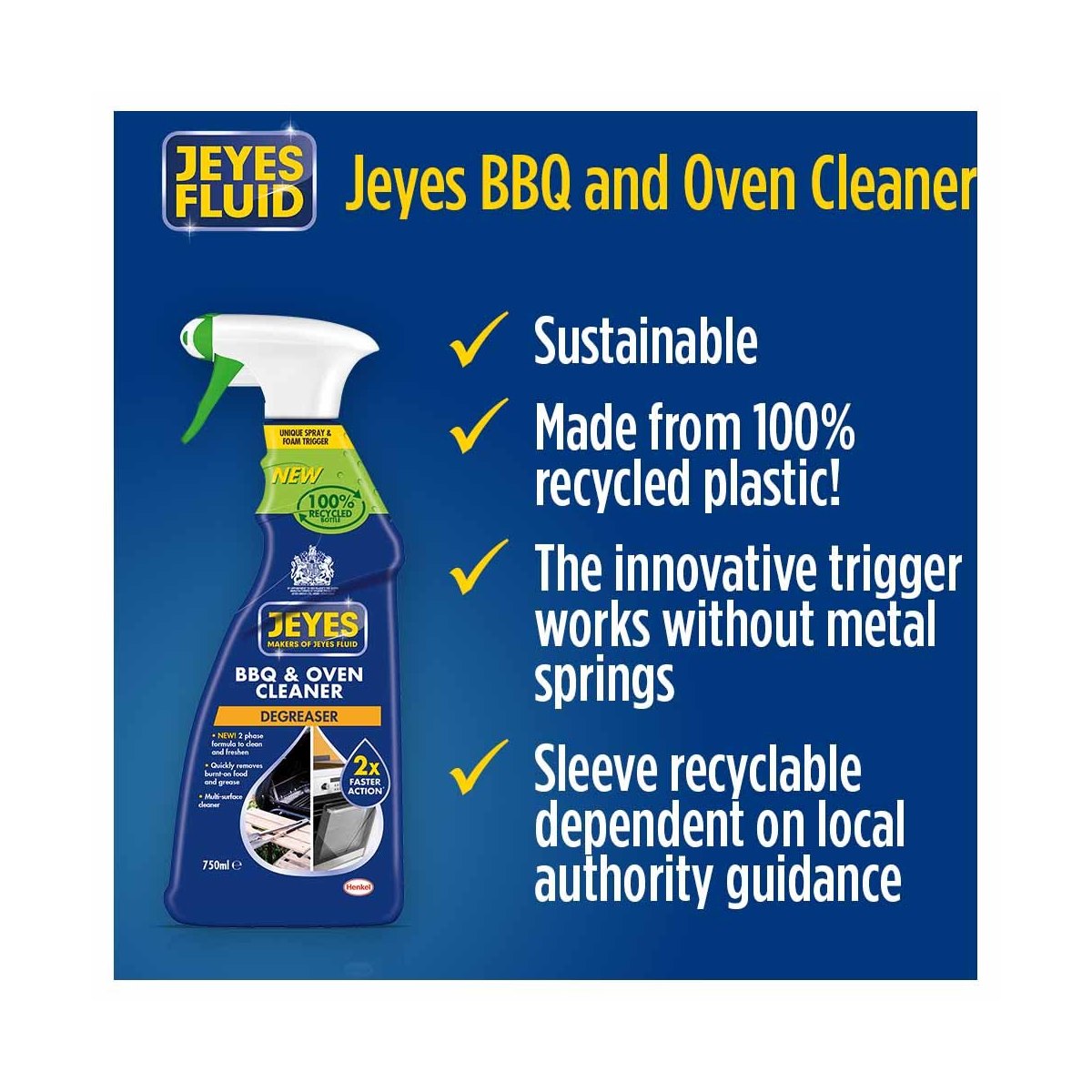 Jeyes BBQ and Oven Cleaner