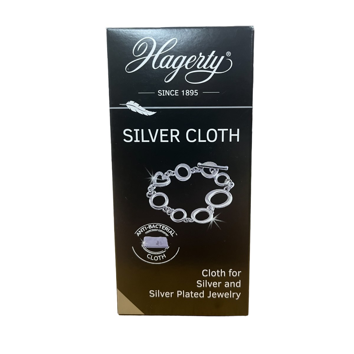 Cloth for cleaning and polishing silver