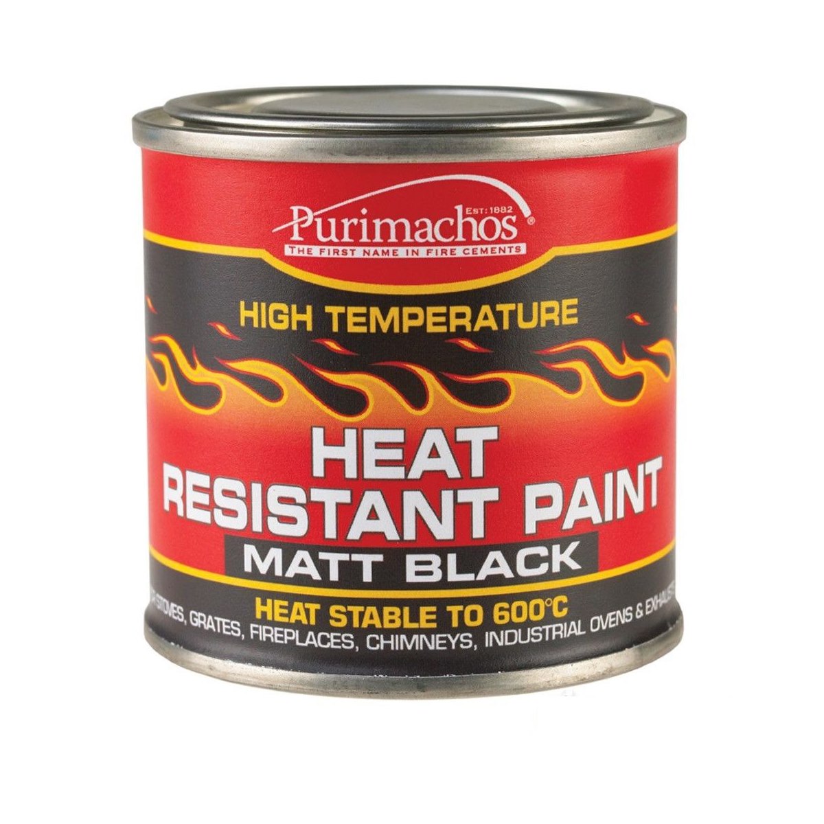 Everbuild Purimachos Heat Resistant Paint Matt Black