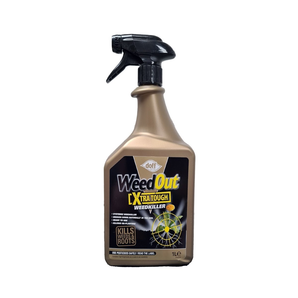Doff Weedout Extra Tough Weedkiller Ready To Use Trigger Spray