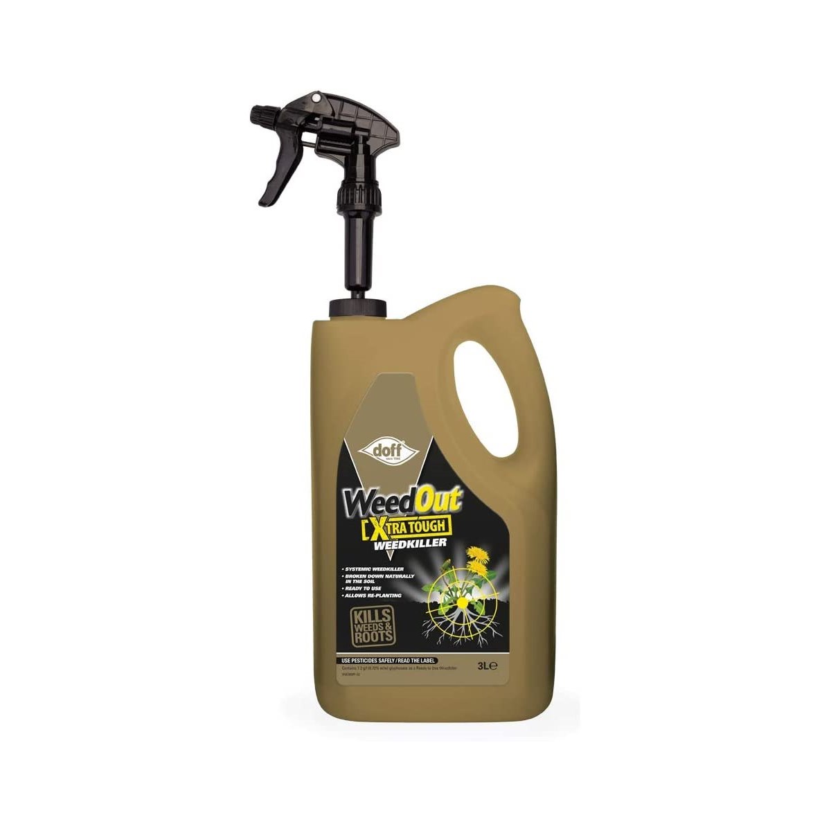 Doff Weedout Extra Tough Weedkiller Ready To Use