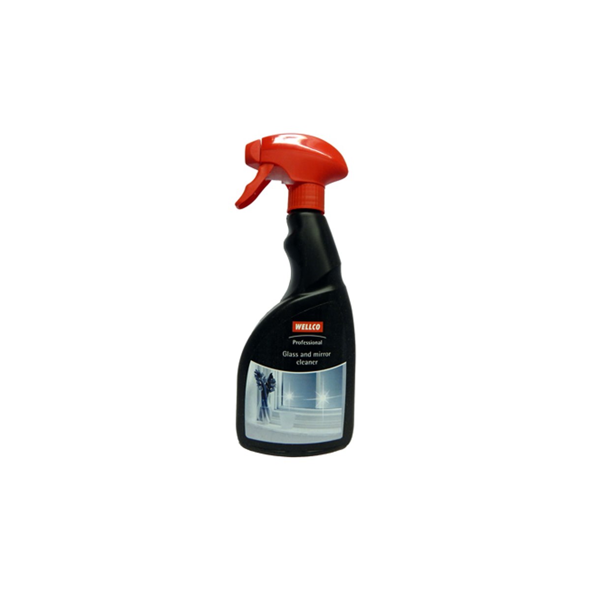 Wellco Professional Glass And Mirror Cleaner Spray 500ml