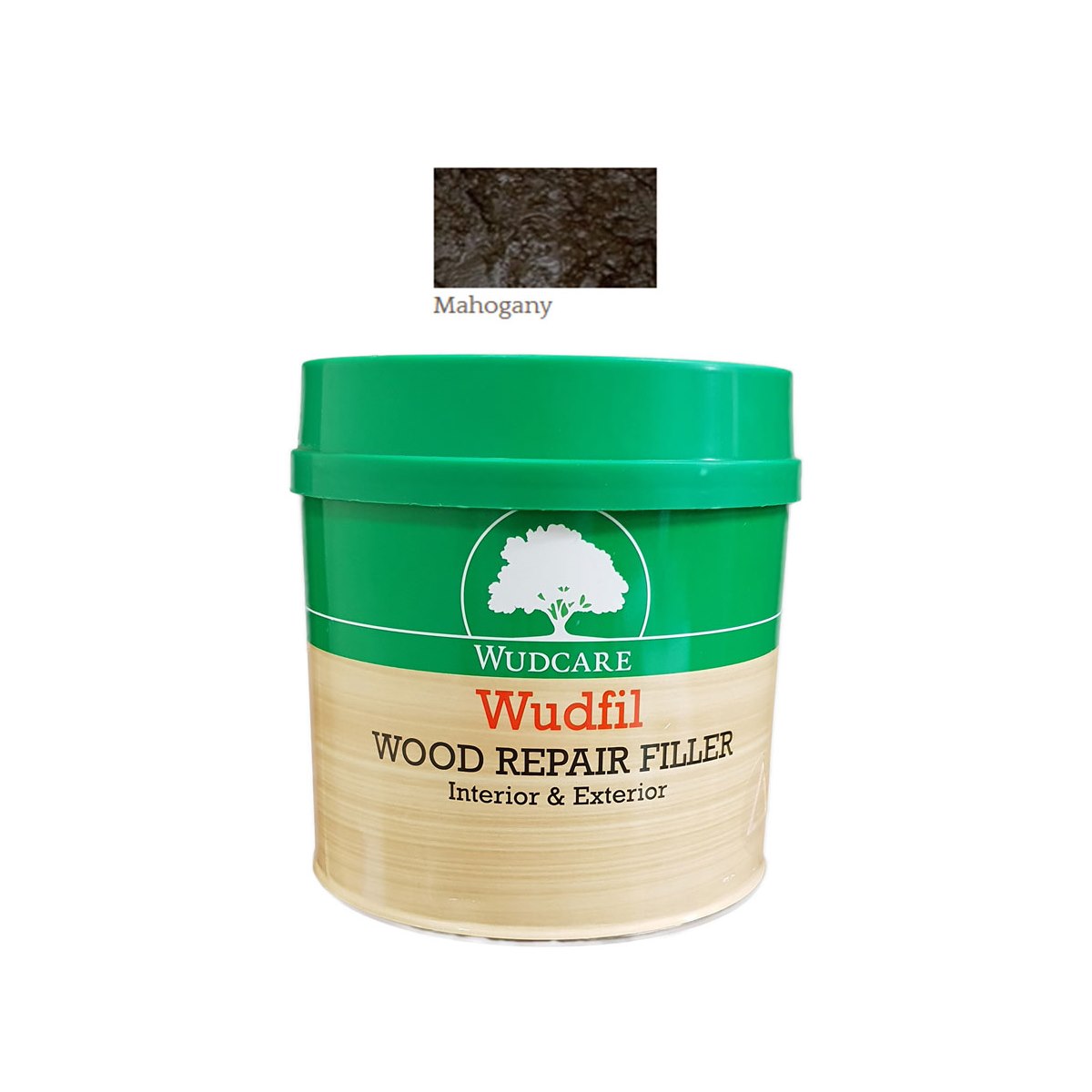 Wudcare Easy Stain Wudfil Wood Repair Filler Paste Mahogany 500ml