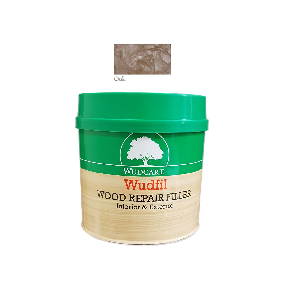 Wudcare Easy Stain Wudfil Wood Repair Filler Paste Oak 500ml