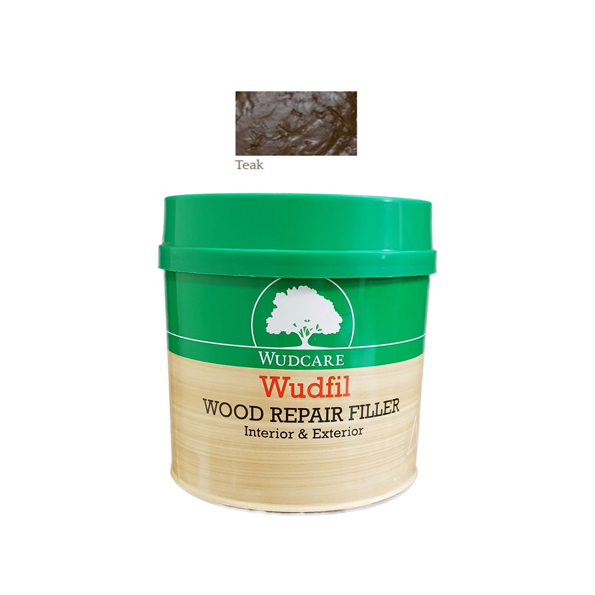 Wudcare Easy Stain Wudfil Wood Repair Filler Paste Teak 500ml