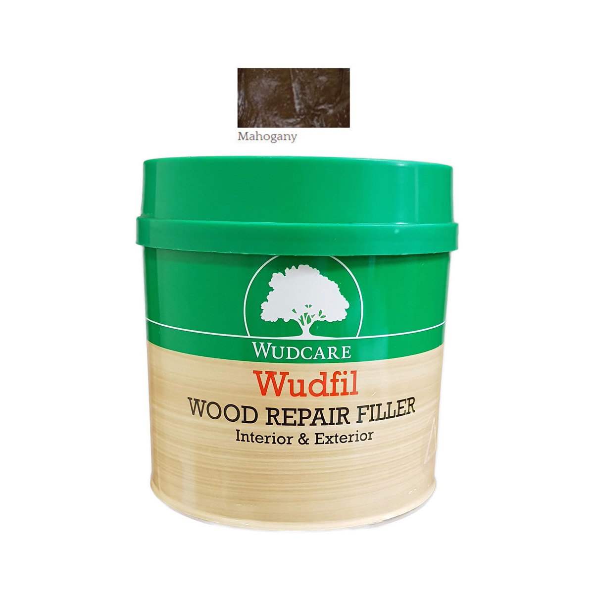 Wudcare Wudfil Wood Repair Filler Paste Mahogany 500ml