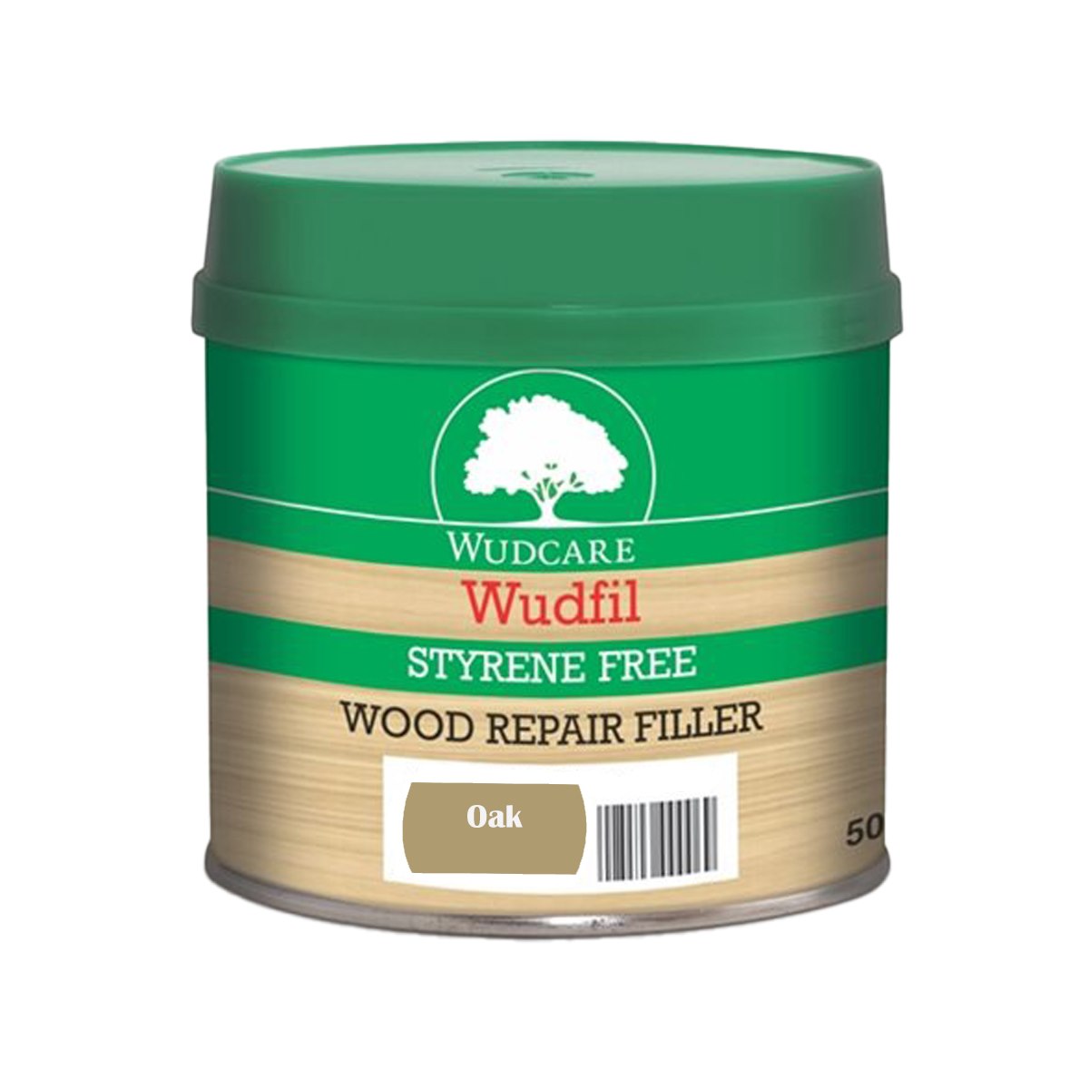 Wudcare Styrene Free Easy Stain Wudfil Wood Repair Filler Paste Oak 500ml
