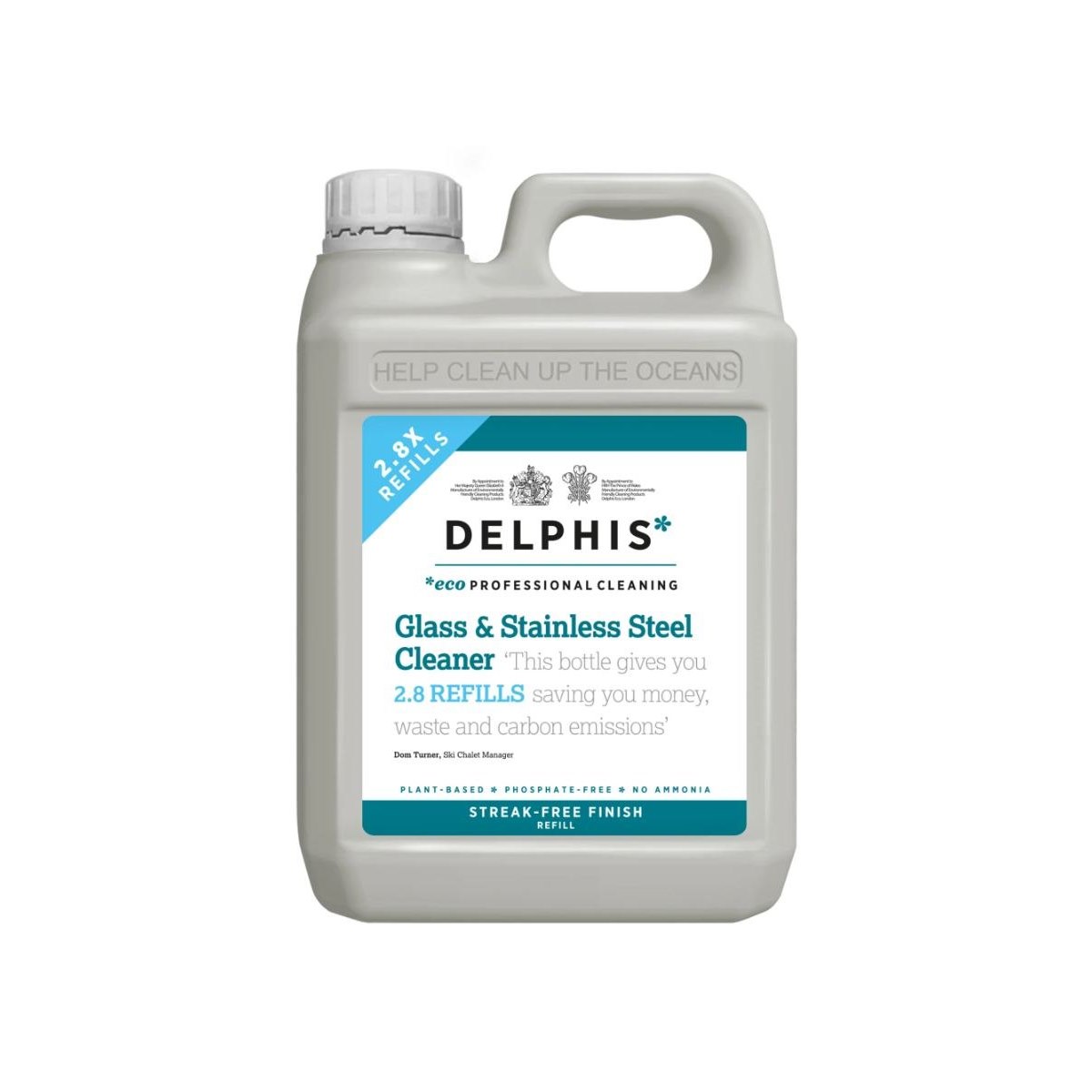 Delphis Glass and Stainless Steel Cleamer 2L