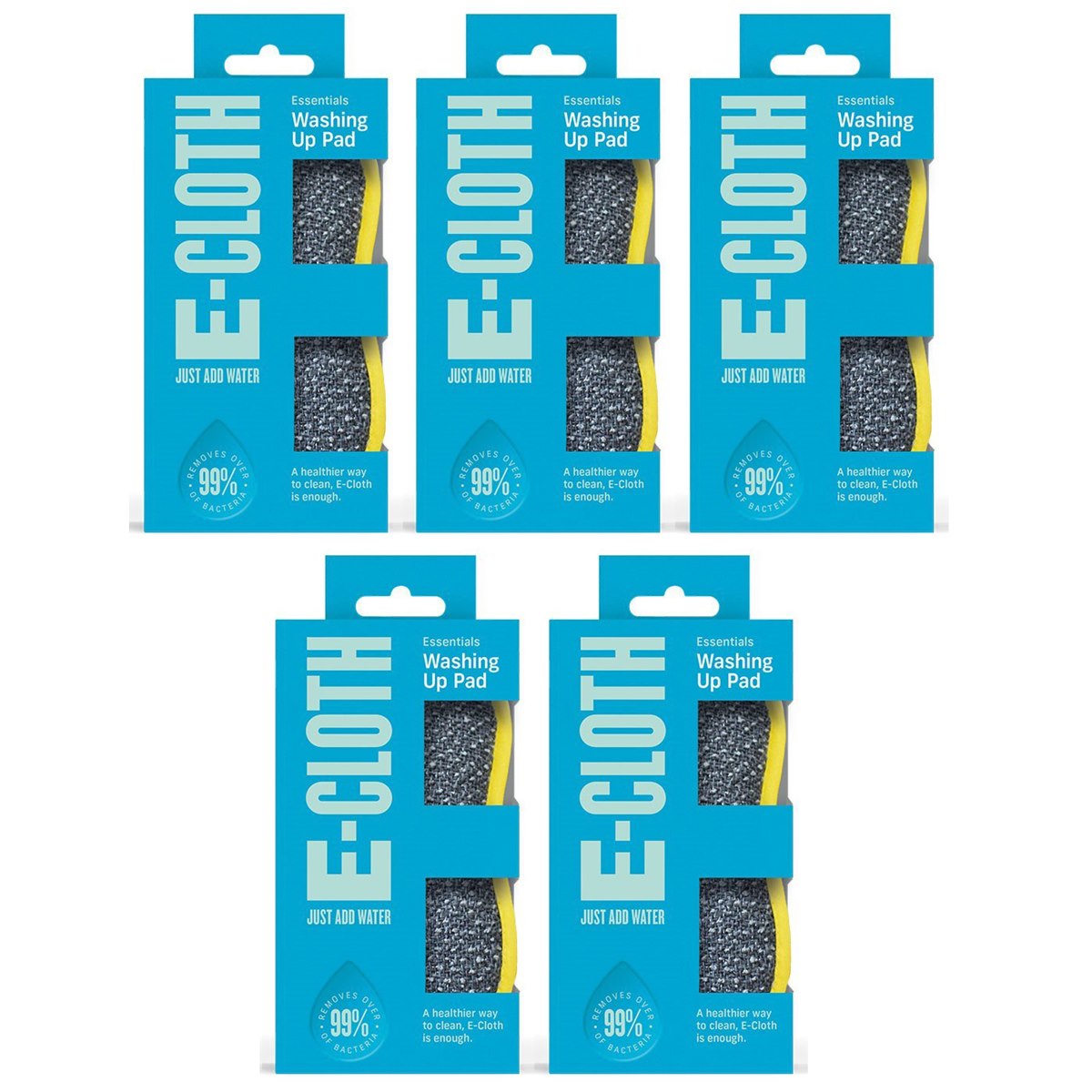 Case of 5 x e-cloth Washing Up Pads