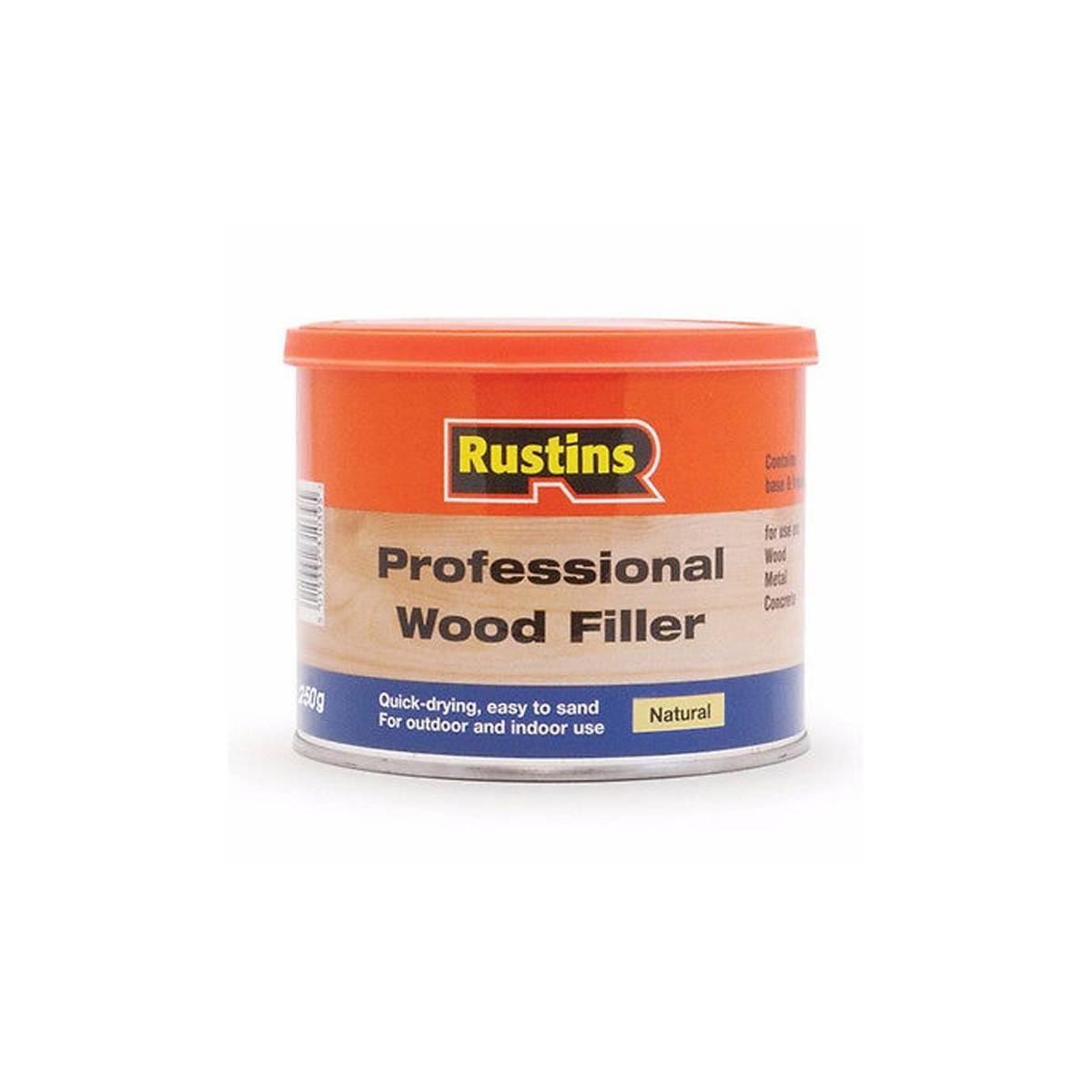 Rustins Professional Wood Filler Natural 500g