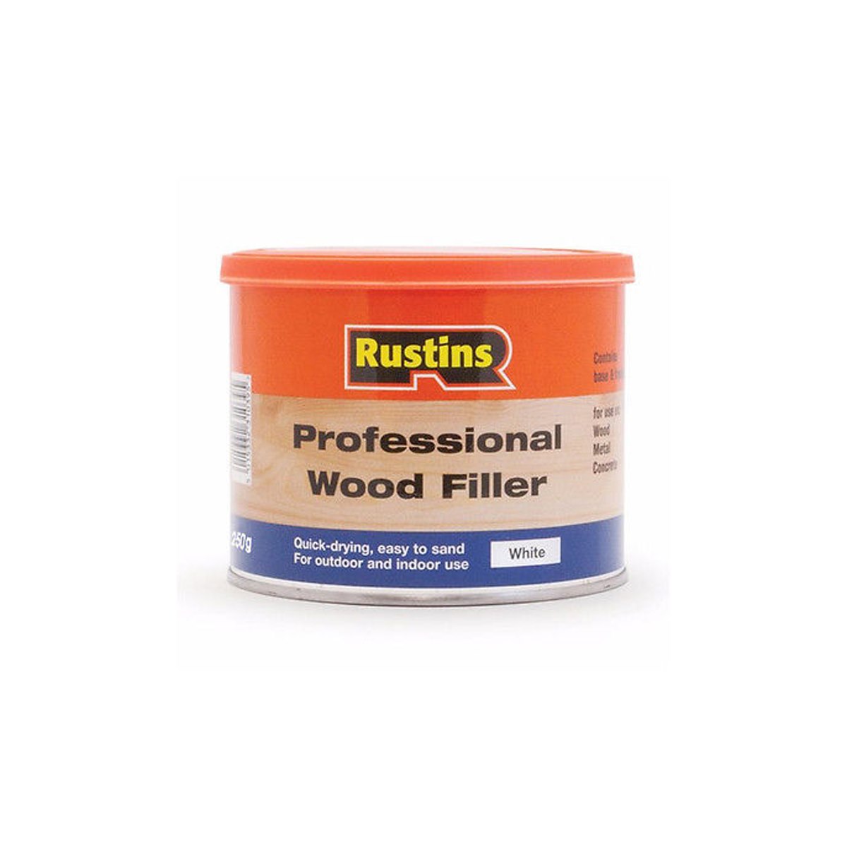 Rustins Professional Wood Filler White 1kg