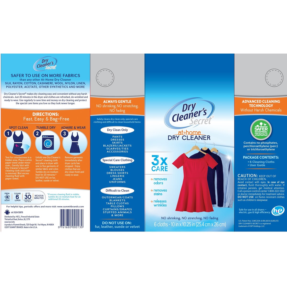 Dy Cleaners Secret Dry Cleaner Sheets