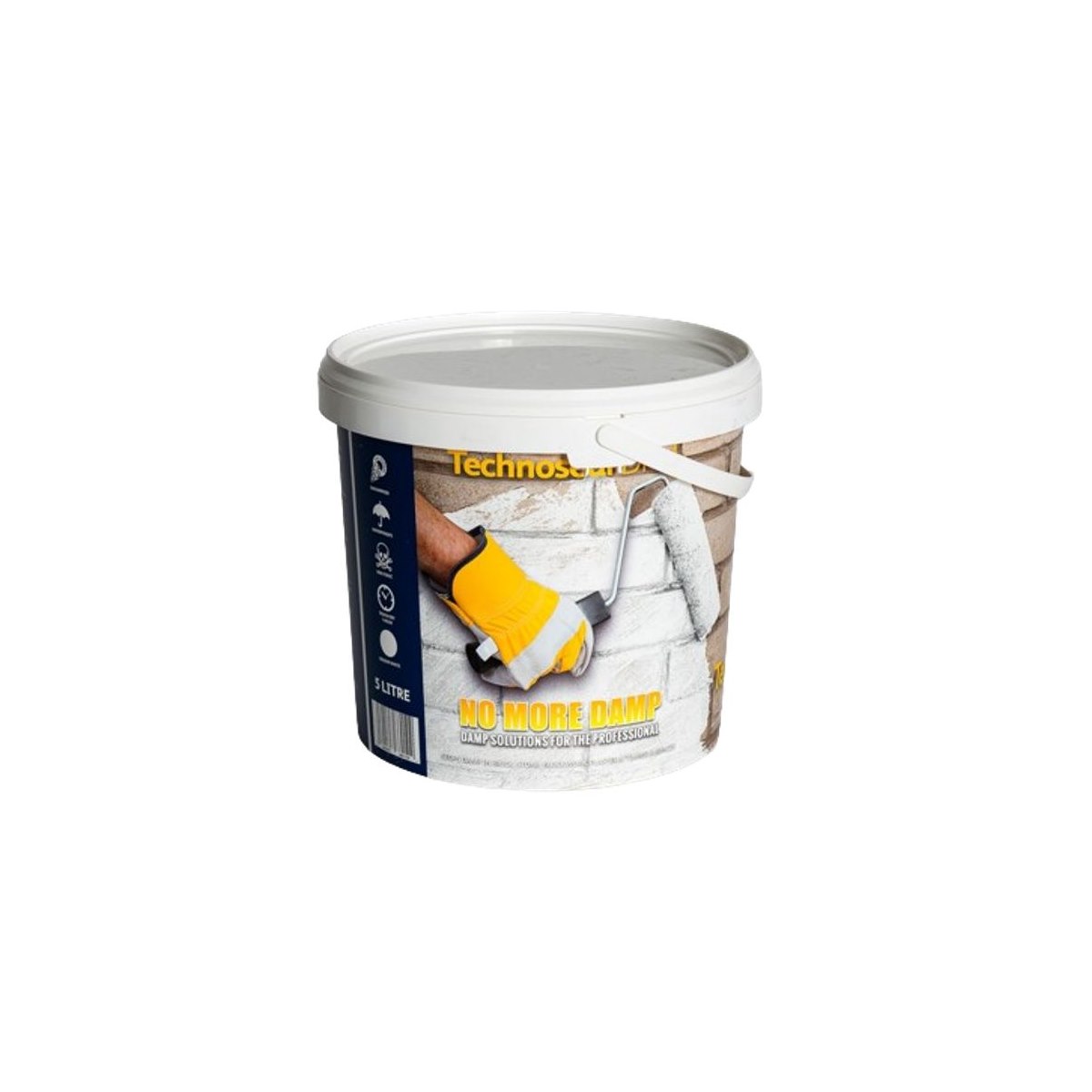 Wykamol Technoseal DPM Damp Proof Paint 5 Litre White