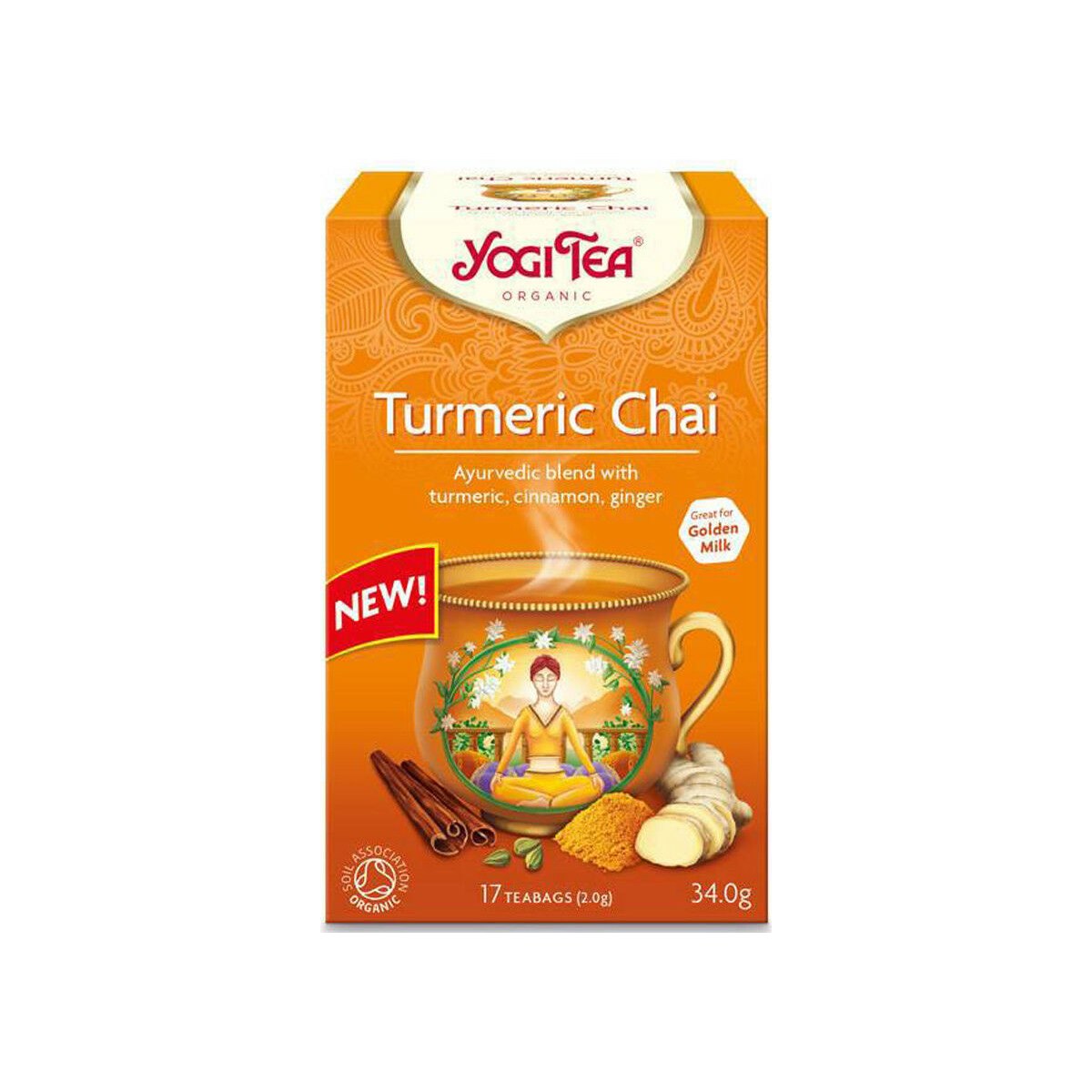 Yogi Tea Turmeric Chai 17 Bags