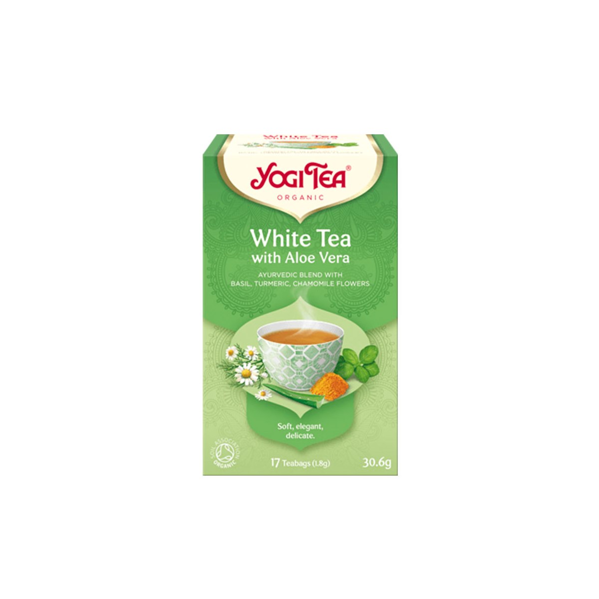 Yogi Tea White Tea With Aloe Vera 17 Bags