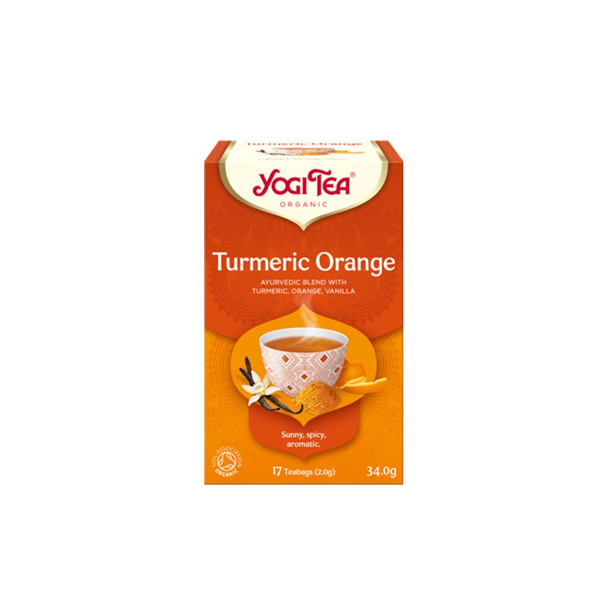Yogi Tea Turmeric Orange 17 bags 34.0g